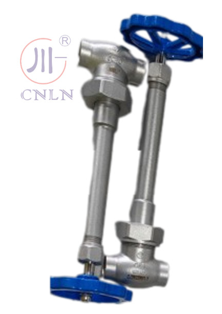 PN40 DN15 SS304/SS316 laagtemperatuur bolklep voor LNG/LOX/LN2/LAR/LCO2