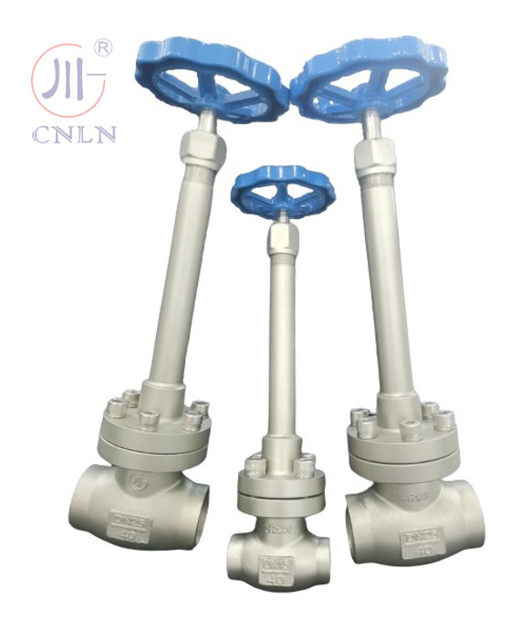 CF3/CF8 Handmatige cryogene bolklep DN25/DN15 voor LNG/LOX/LN2/LAR/LCO2