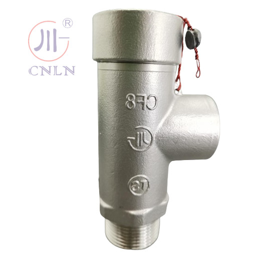 Cryogene DN15 PN40 laagopheffende veiligheidsklep SS304/316 voor tank/skid/trailer