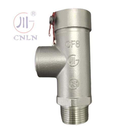 Cryogene DN15 PN40 laagopheffende veiligheidsklep SS304/316 voor tank/skid/trailer