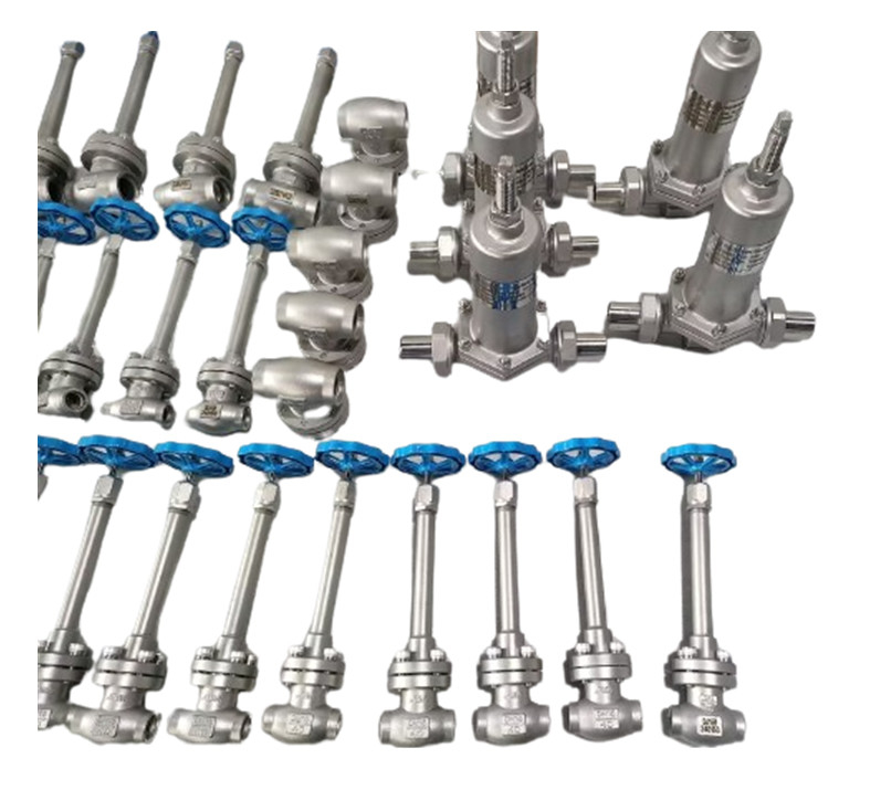 PN25 Cryogene drukverlagende klep, regelaar van de speler, -196~+80 °C Voor LNG LOX LIN LAR LCO2