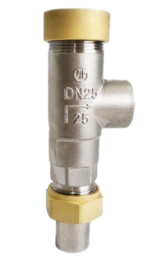 SS304/316 DN15 PN40 Cryogeniek laagopheffend veiligheidsklep voor tank / skid / container