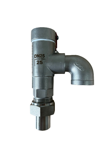 SS304/316 DN15 PN40 Cryogeniek laagopheffend veiligheidsklep voor tank / skid / container