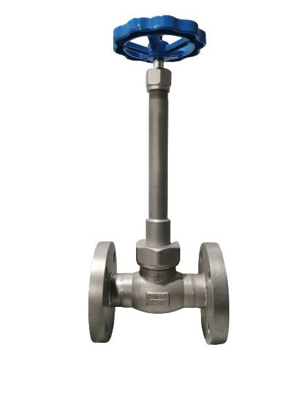 PN40 Flanke Cryogene bolklep Stopklep -196~+80 °C Voor LNG enz. Vloeibare gassen