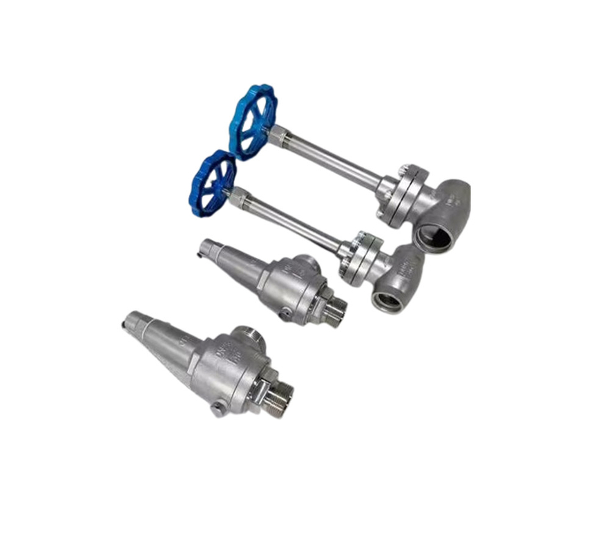 Hoge druk cryogene veiligheidsklep voor LIN LOX LAR LNG tank -196-80 C CF8 CF3 4.0Mpa