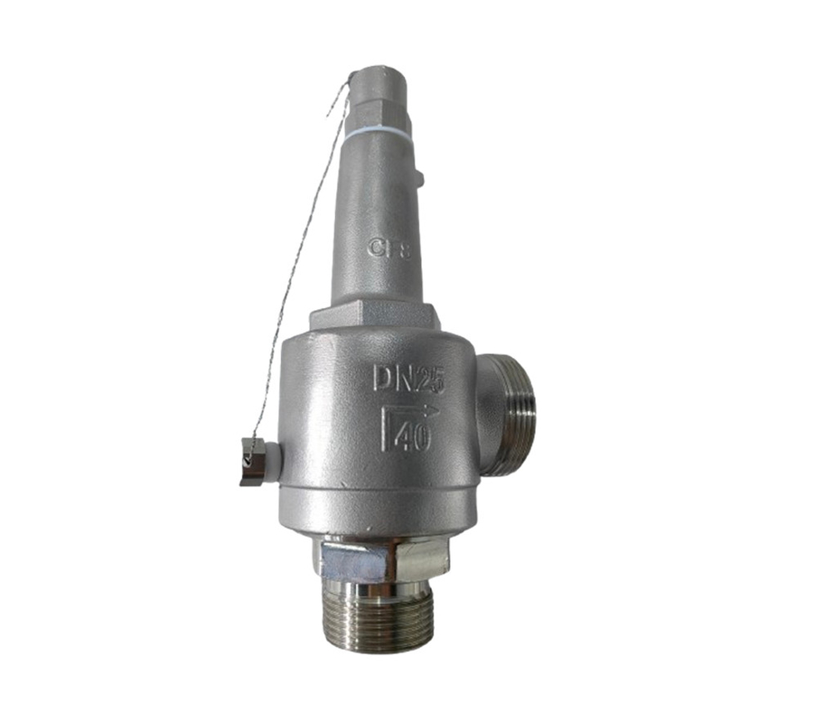 SS304 Cryogeniek harde afdichting veiligheidsventiel voor LIN LOX LAR LNG tank -196~80 °C