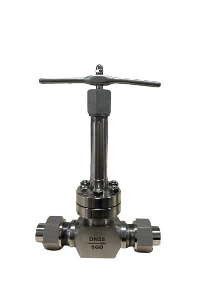 Cryogene hogedruk globe-klep-draadverbinding -196~+80 °C Voor LNG LOX LIN LAR LCO2-tanks