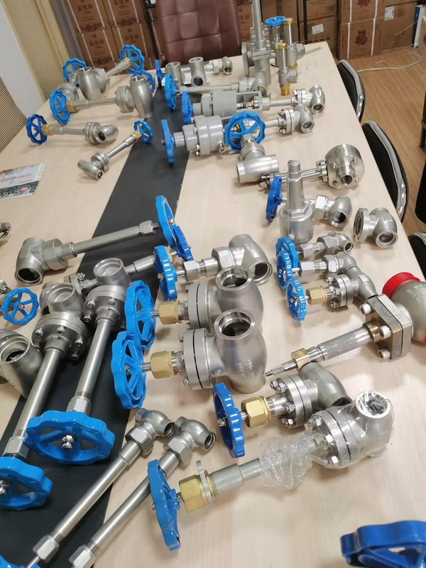 Flanke cryogene controleplaat Voor LNG LOX LIN LAR LCO2 vloeibare gasten tank