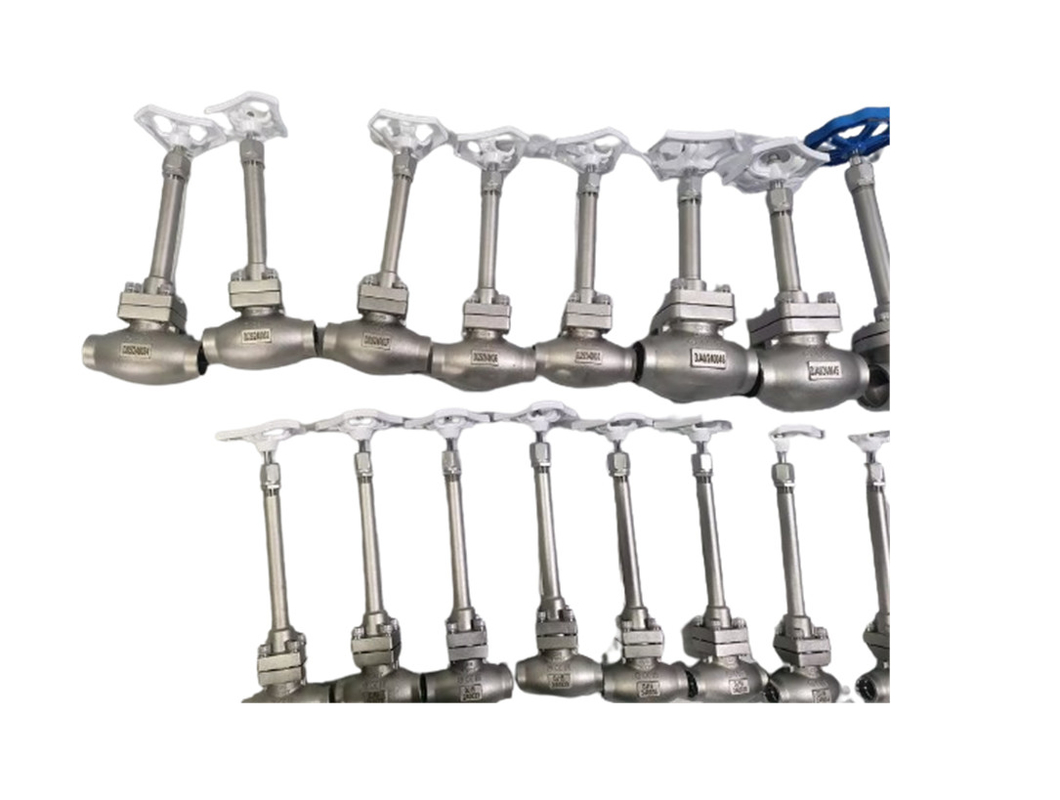 PN50 Cryogene bolklep -196~+80 °C Voor LNG LOX LIN LAR LCO2 Tank Vloeibare gassen