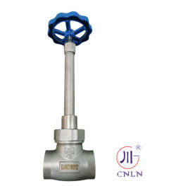 Handmatige cryogene bolklep met lange stam van type B CF3/CF8 voor LO2/LN2/LAR/LNG/LCO2