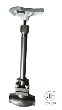PN50 Cryogene Globe Afsluiter Roestvrij Staal 304/316 Soklassen -196°C tot +80°C