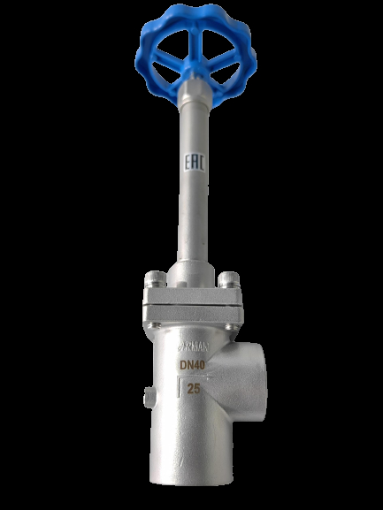 SS304 Cryogene bolklep 3/8-4 inch -196°C tot +80°C voor cryogene tank