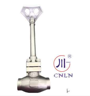 DN25 Cryogene Globe Afsluiter Roestvrij Staal 304/316 5.0Mpa -196°C tot +80°C