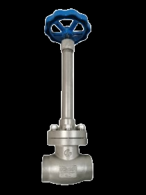 DN32 Cryogene Globe Afsluiter Roestvrij Staal 304/316 voor LOX PIJP TANK met -196°C tot +80°C Temperatuurbereik