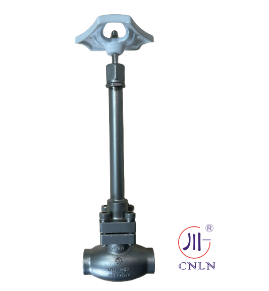 ISO CE EAC Gecertificeerde Cryogene Globe Klep met 4.0Mpa Maximale Druk en -196°C tot +80°C Temperatuurbereik in Roestvrij Staal 304/316