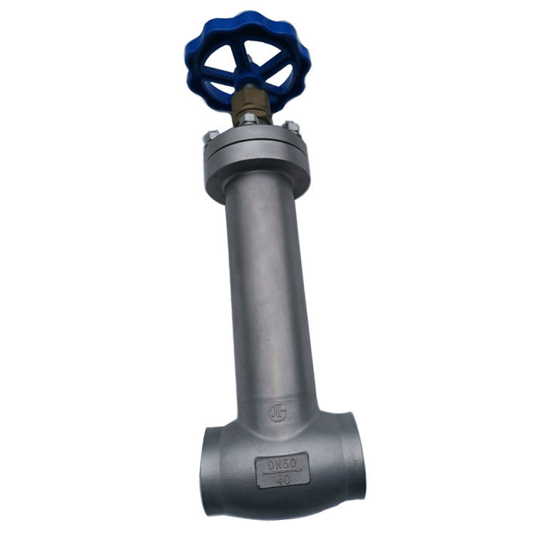 Roestvrij staal 304 / 316 laagtemperatuur PCTFE schijfdicht cryogene bolklep -196~+80°C